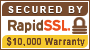 Rapid SSL 認証マーク
