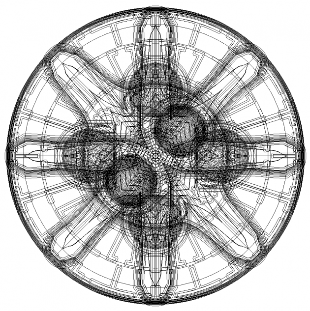 パノプティコンのワイヤーフレーム画像